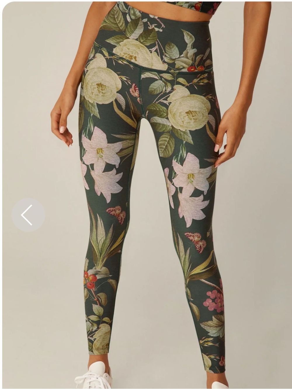 beyond yoga BOTANICAL GARDEN HW MIDI LEGGING Size Medium